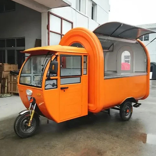 Electric Three Wheel Mini Food Cart