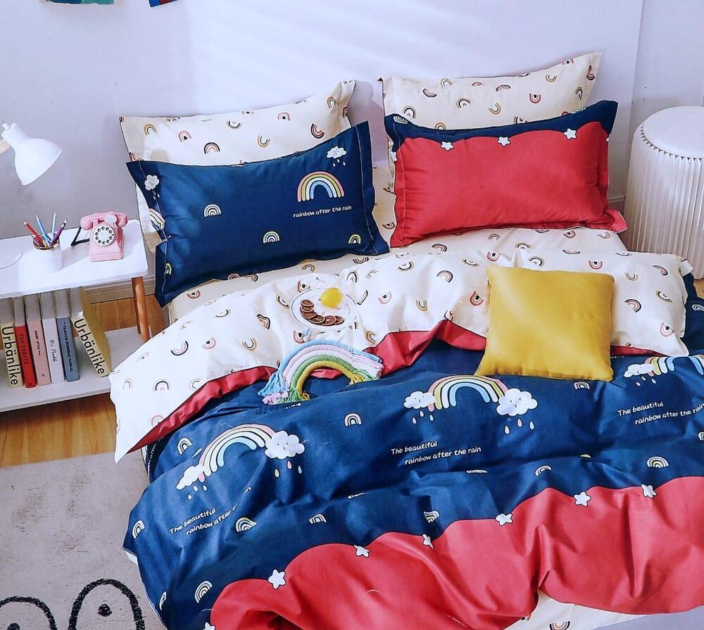 Bachpan (2+2) Single Bed - 100% Pure Cotton Fabric, Dust-mite Resistant | Super Soft, Skin-friendly Comfort For All Seasons