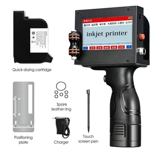 Semi Automatic Batch Coding Machines - Color: Black