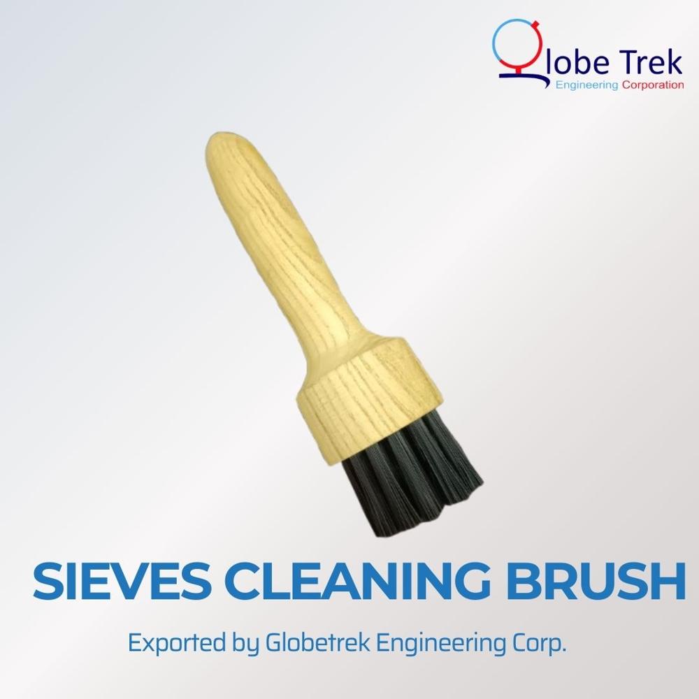 Test Sieve Cleaning Brushes Exporter - Nylon Bristles, Wooden Handle, Medium Stiffness | Ideal For Efficient Test Sieve Maintenance