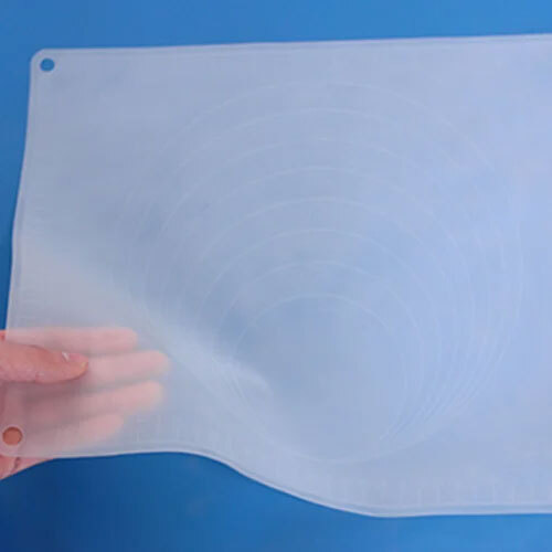 Silicone Rubber Sheets - 1 To 5 Mm Thickness , White Color, Non-transparent Material, Standard Size For Industrial Applications
