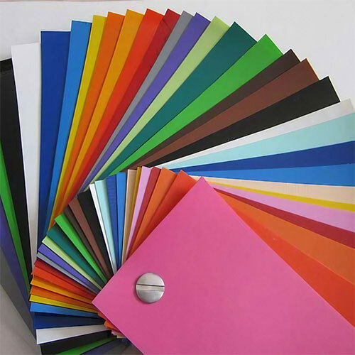 Transparent Pvc Sheet - Color: Multicolor