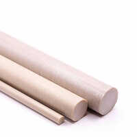 Polypropylene Round Rod - Color: Cream