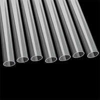 Transparent Acrylic Pipe - Length: 15  Meter (m)