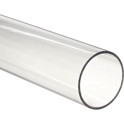 Transparent Acrylic Pipe - 15m Length, 4-inch Diameter | High Durability, Easy Flow Monitoring, 1-year Warranty