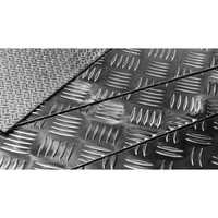 Aluminum Checkered Sheet - 4 To 12mm Thickness, Galvanized Weatherproof Coating | High Strength, Rigid Hardness, Multiple Grades Available
