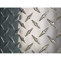 Aluminium Chequered Plates - Length: Upto 12  Meter (m)