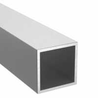 Rectangular Aluminum Tube - Length: Upto 10  Meter (m)