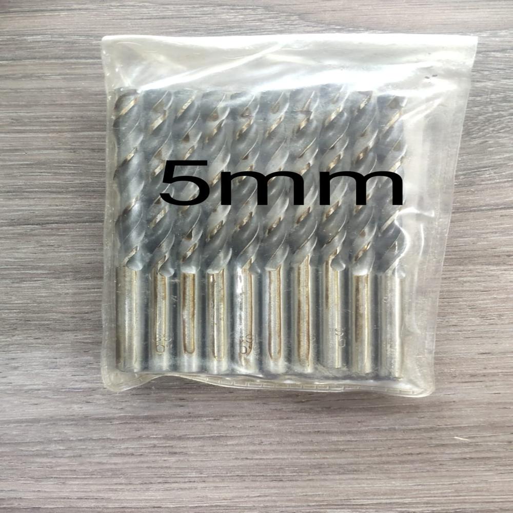 Hss Drill - Stainless Steel, Round Shape | Industrial Usage, Silver Finish