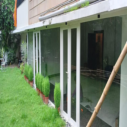 Deceuninck Upvc Party Fixed And Party Openbale Doors - Color: As Per Requirement