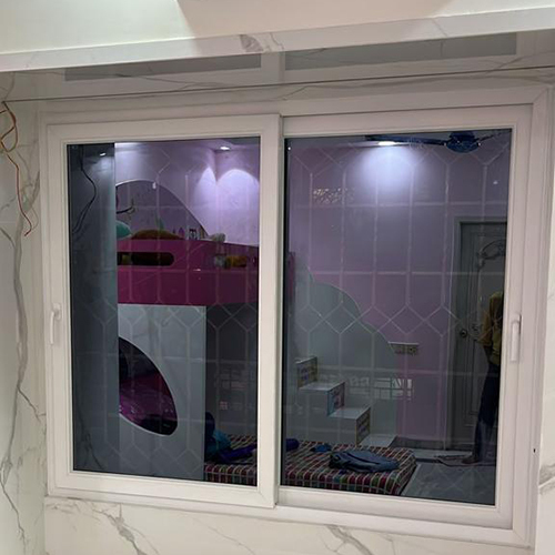 Deceuninck UPVC 2 Track Sliding Windows