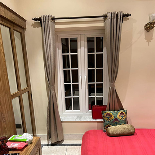 Deceuninck UPVC French Windows With Georgian Bar