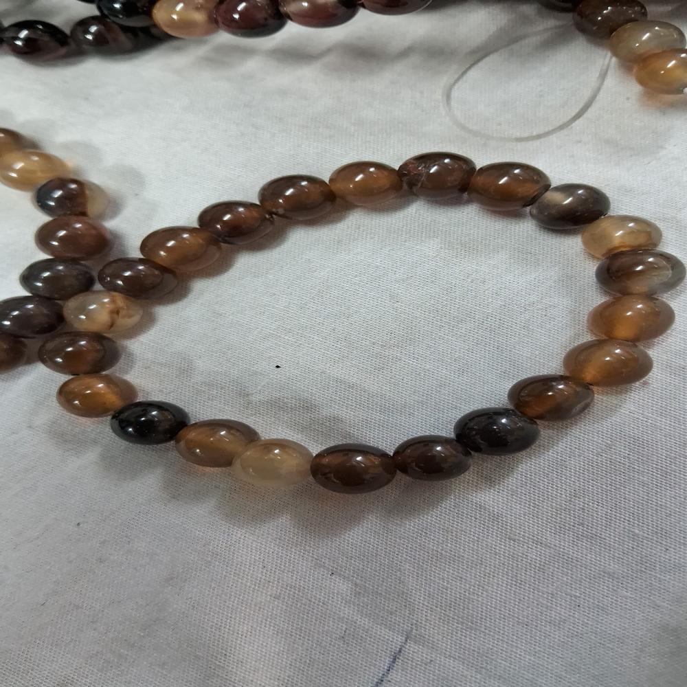 Hakik Brown Crystal beads