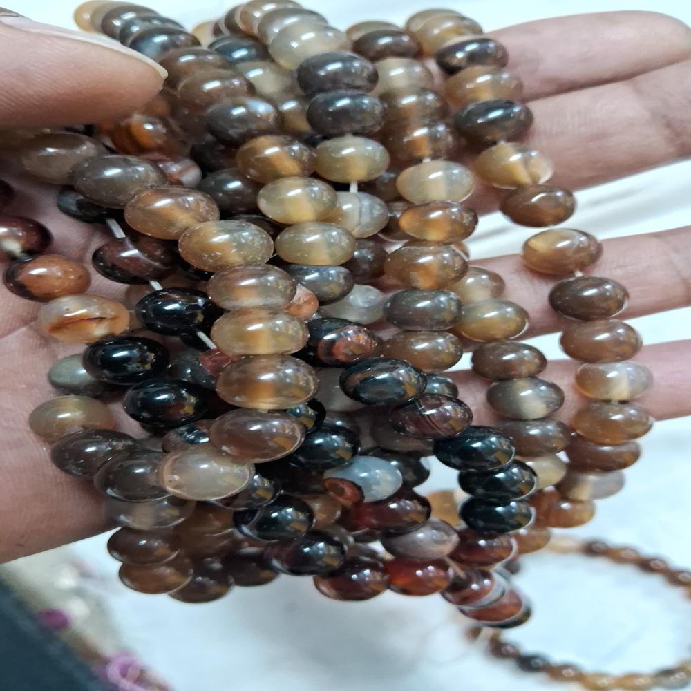 Hakik Brown Crystal beads