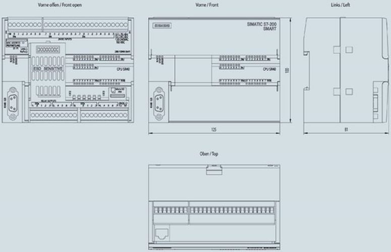 SIEMENS S7-200 SMART PLC