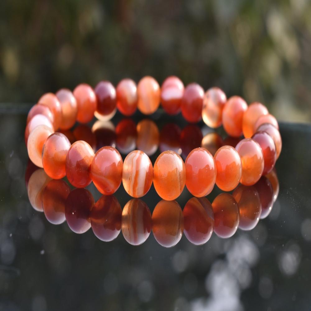 Hakik Red Crystal beads