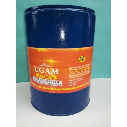 Ugam Heat Resistant & Thermal Insulation Paint For 600 Deg C - Color: Blue