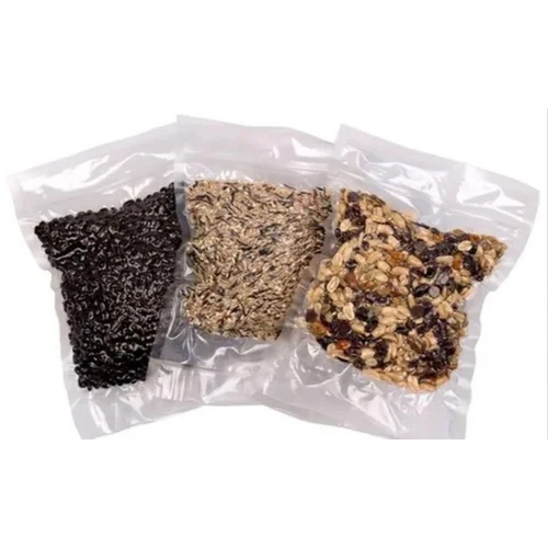 Food Packaging Vacuum Pouch - Color: Transparent