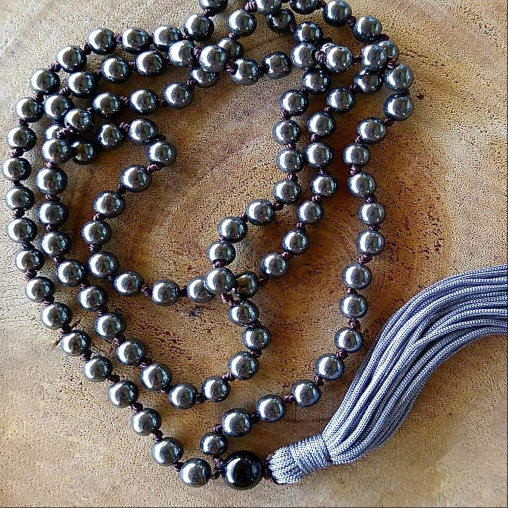 Hematite Black Crystal Beads