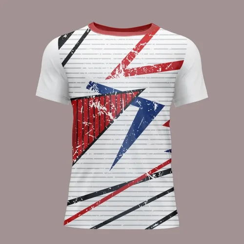 Graphic Printed Sublimation Sports T shirt
