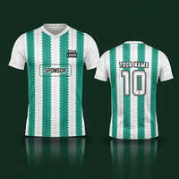 Half Sleeves Sports Jerseys - Color: Multicolor