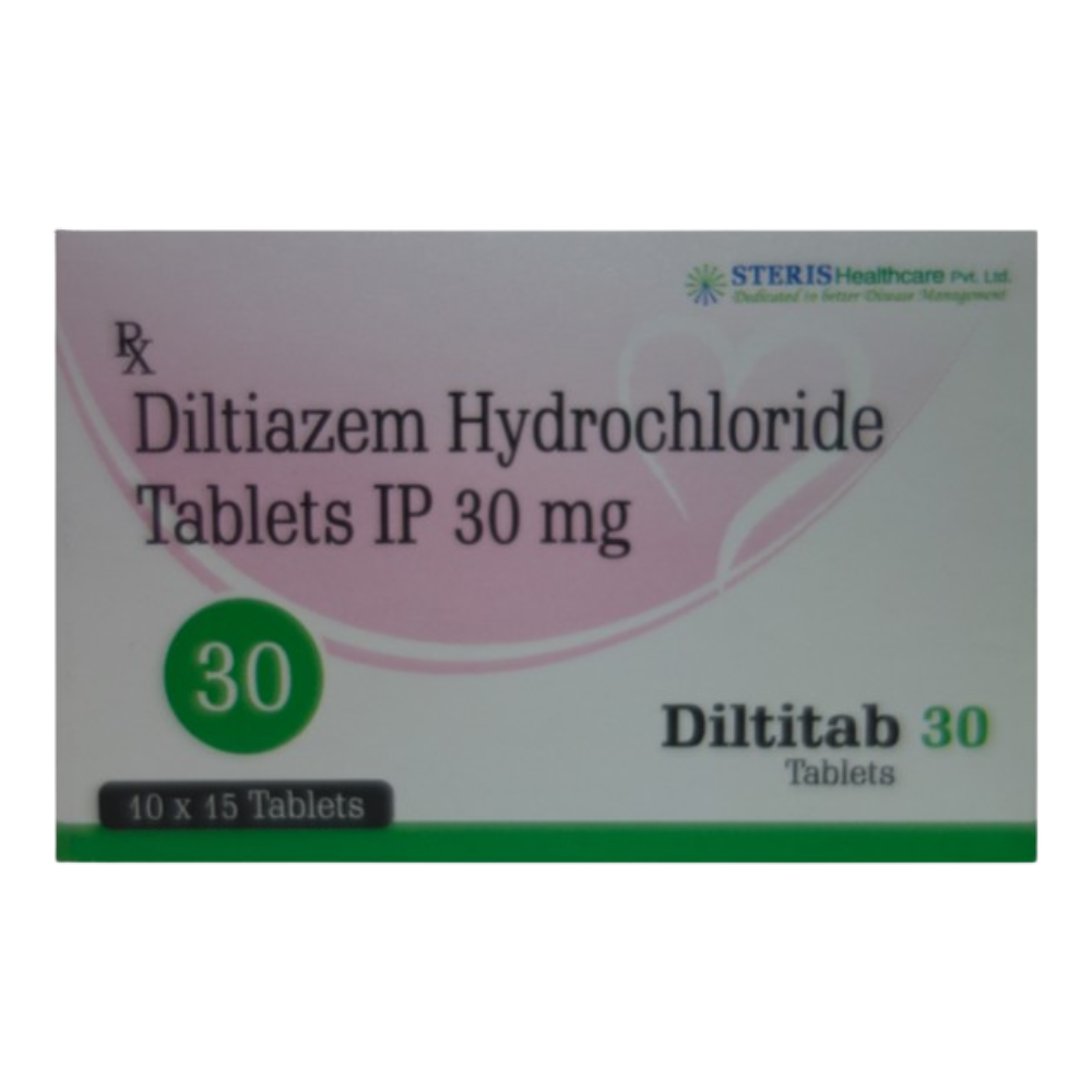 Diltiazem Hydrochloride Tablet 30 Mg - Drug Type: General Medicines