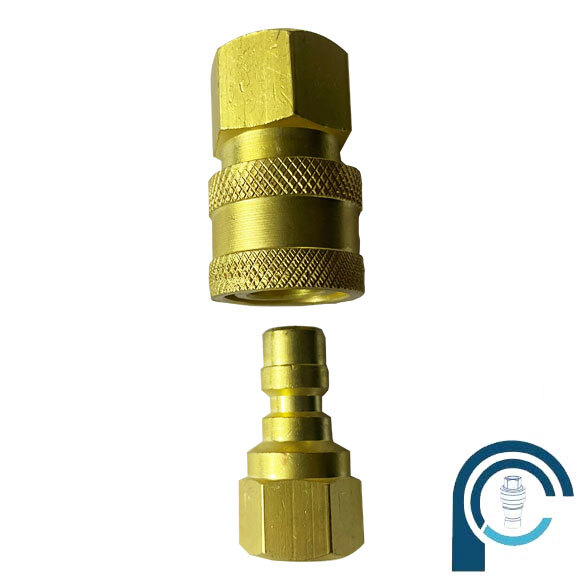 Hose X Male Straight Through Quick Release Coupling - Application: Piping Systems Aca Ac Pneumatics