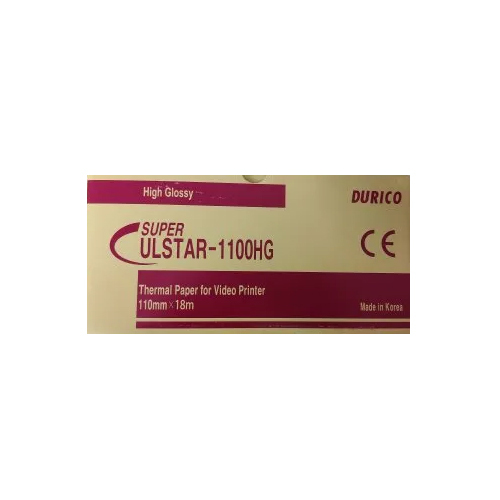 Durico Upp 110 Hg Thermal Paper Roll - Color: White