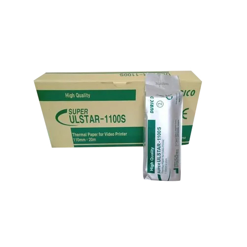 Ulstar 1100S Durico Ultrasound Paper Roll - Color: White