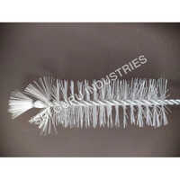 Glass Bottle Washing Brush - Bristle Color: White