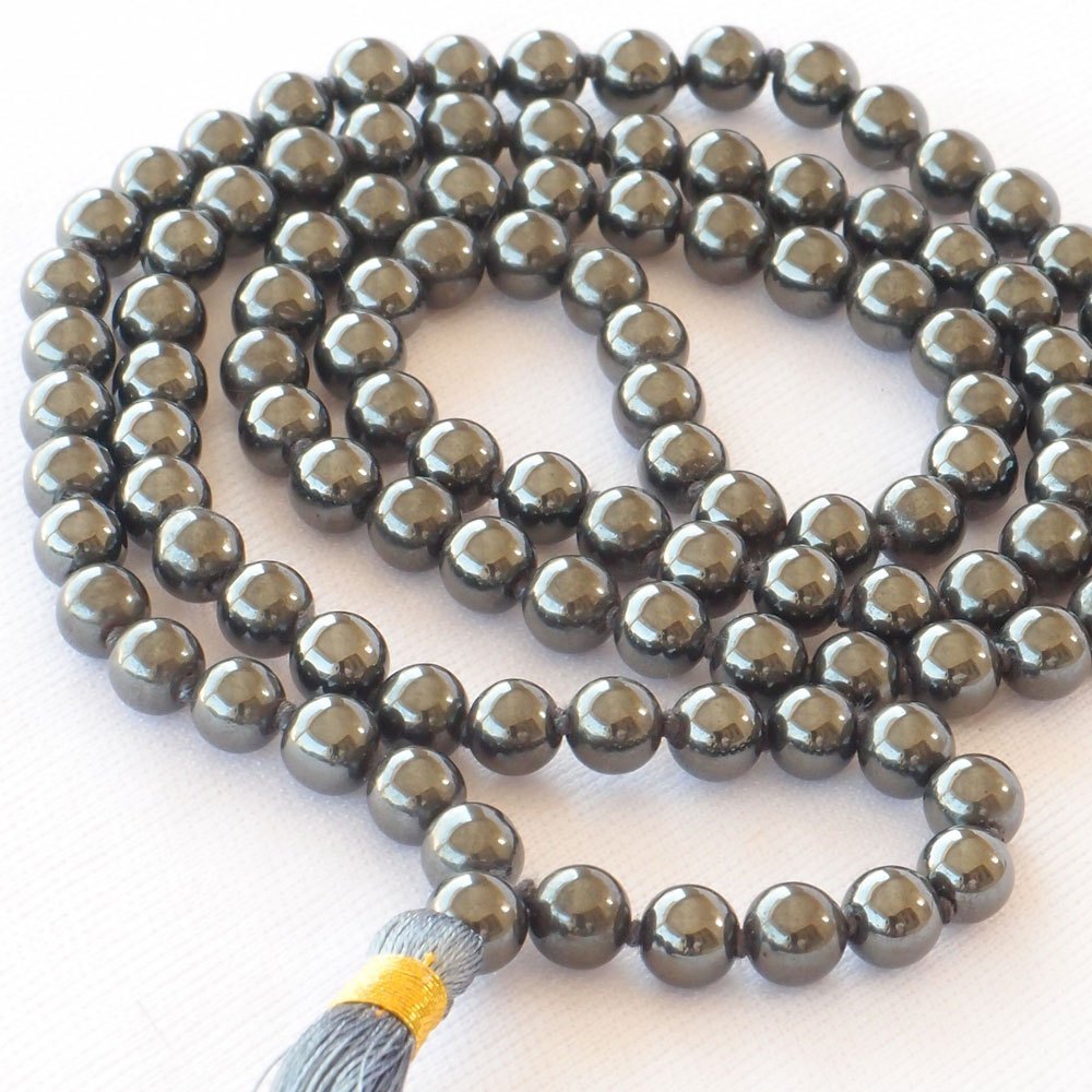 Hematite golden Light Crystal Beads