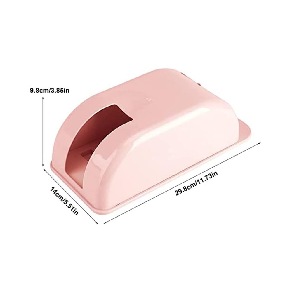 Plastic Wall Mounted Garbage Bag Dispenser, 29.8 X 14 X 9.8 Cm, Multi-color - Feature: Eco-friendly