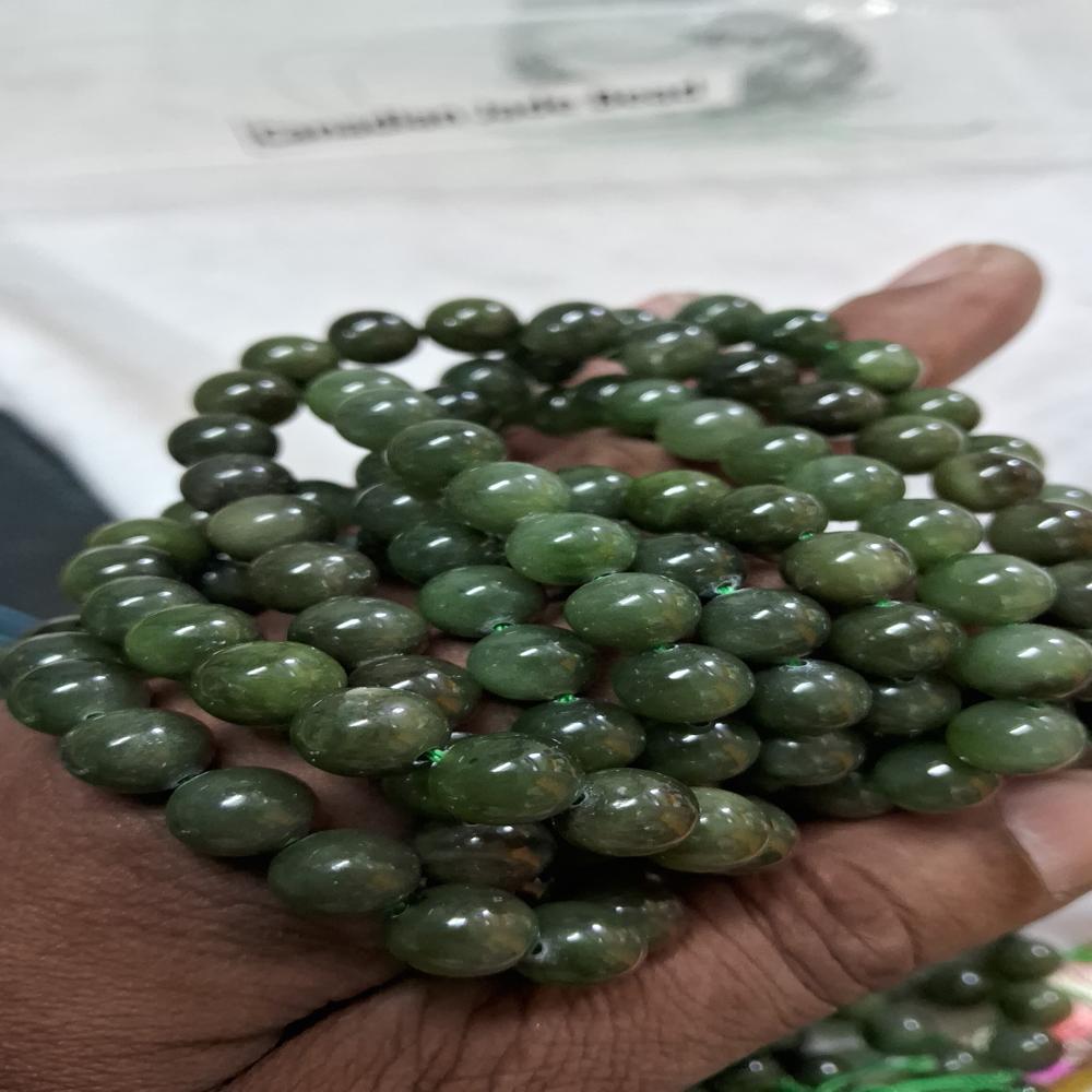 Jade Canadian Nefrite Crystal Beads