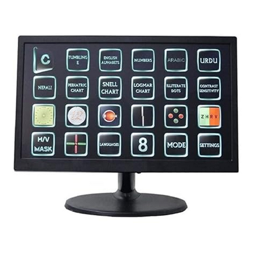 19 Inch Lg Screen Acuity Vision Chart - Accuracy: 100  %
