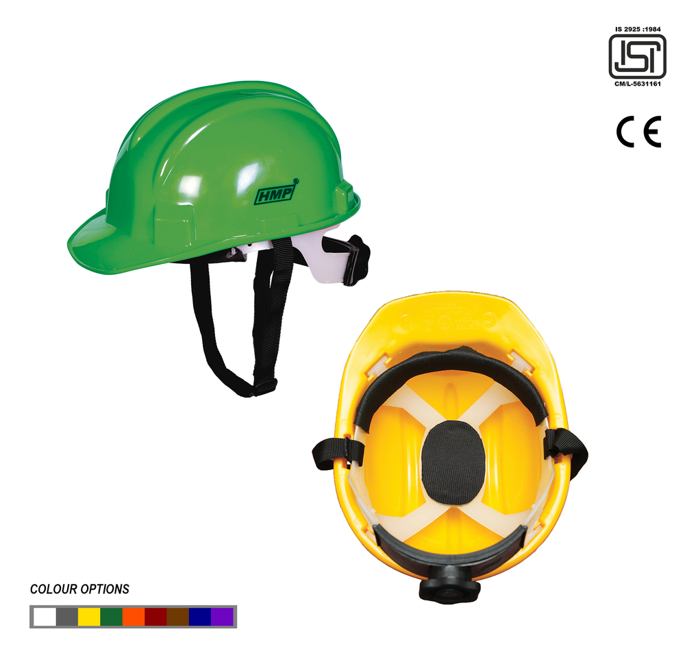 Ratchet Type Helmet With Ventilation Hole - Color: Multi Color