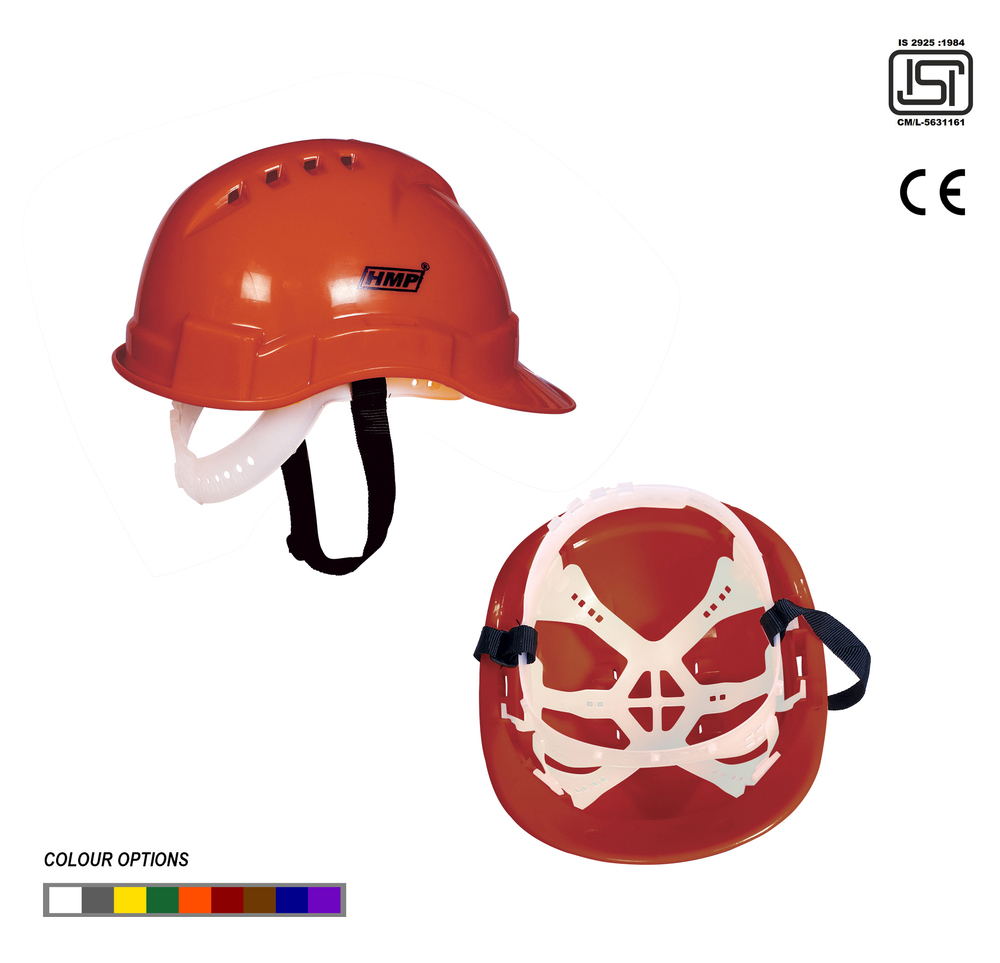 Venti Nape Six Suspension Helmet with Ventilation hole