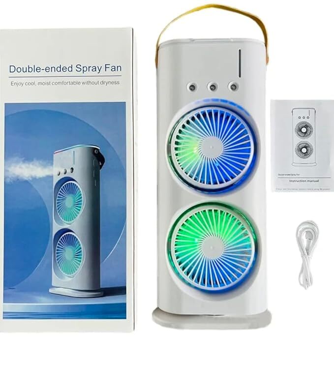 Portable Double-Ended Spray Fan