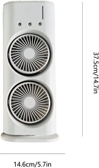 Portable Double-Ended Spray Fan