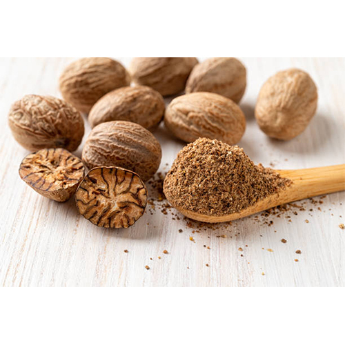 Organic Nutmeg - Color: Brown