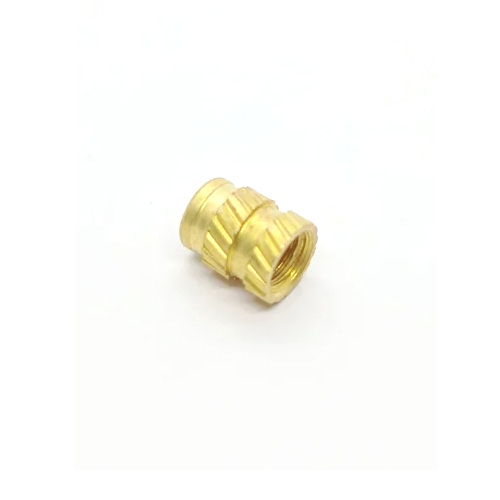 Brass Double Groove Left Knurling Insert
