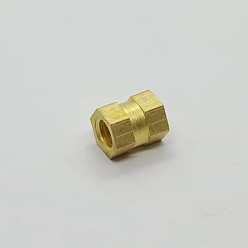 Brass Hex Moulding Insert - Color: Golden