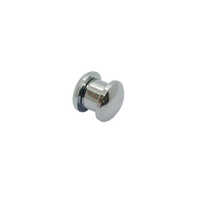 Chrome Plated Brass Binding Screw - Color: Silver