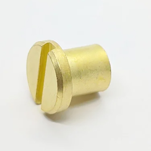 Brass M6 Flat Blind Nut