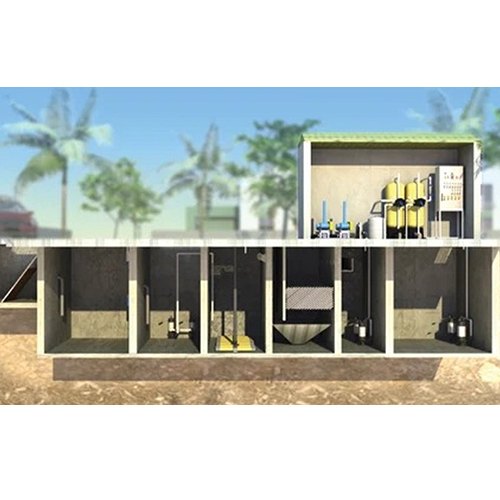 Modular Sewage Treatment Plant - Capacity: 100 Kld Kiloliter/Day
