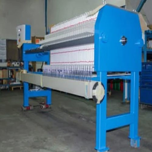 Semi Automatic Pp Filter Press - Color: Blue