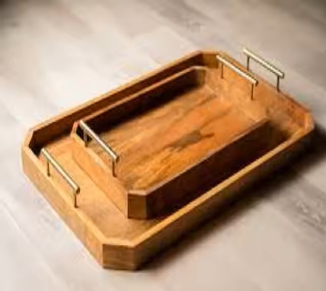 Wooden tray