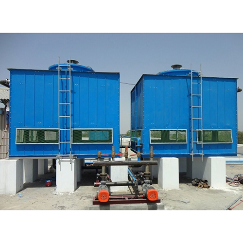 Frp Square Cooling Tower - Color: Blue