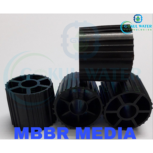 Black Moving Bed Biofilm Reactor Media - Material: Pvc