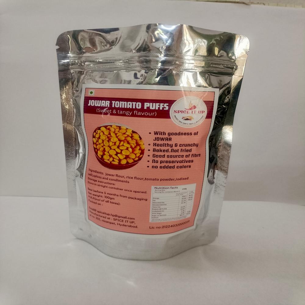 Jowar Tomato Puffs