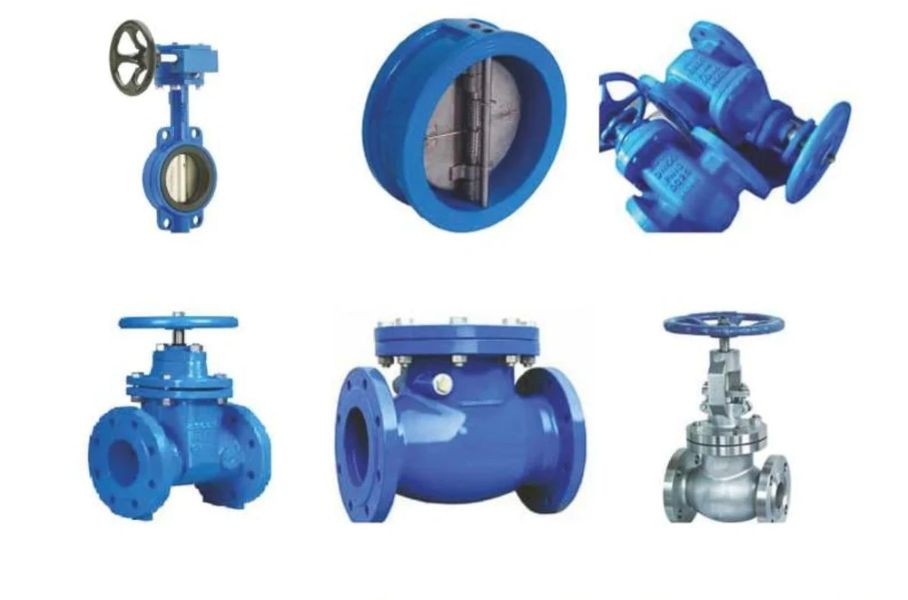 Cast Iron Sluice Valve - Color: Black